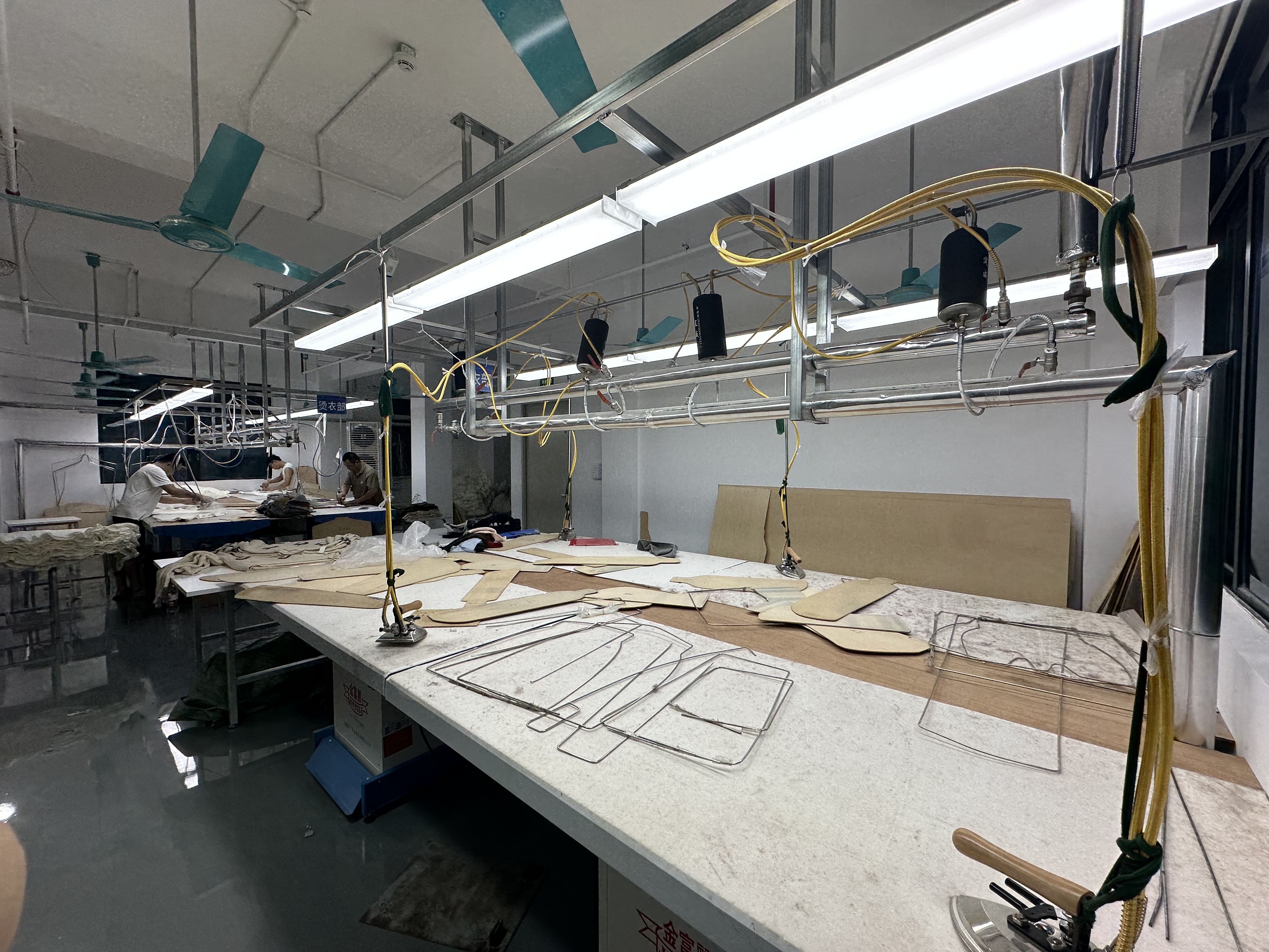 Sweater finishing and inspection
